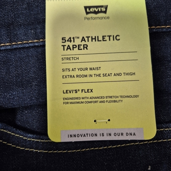 Levi's Mens 541 Athletic Fit Stretch Jeans Size 46×30 - Picture 4 of 10